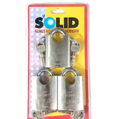 gembok baja solid 3mk 50mm 807