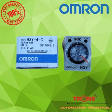 Timer + Socket H3Y-4-C 30 sec / 10sec / 60sec 220vac OMRON