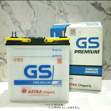Aki/ Baterai Mobil GS Premium Astra Otoparts NS40Z (36B20R)