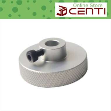 Knob Tangan NEMA 17 23 34 DC Aluminium 5mm 6.35mm 8mm 14mm Stepper Motor 42 57 86 Nema17 Nema 23 nem