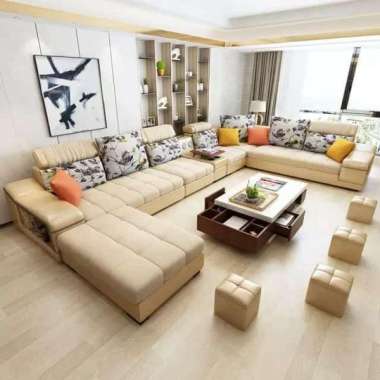Sofa Letter U Modern / Sofa Keluarga