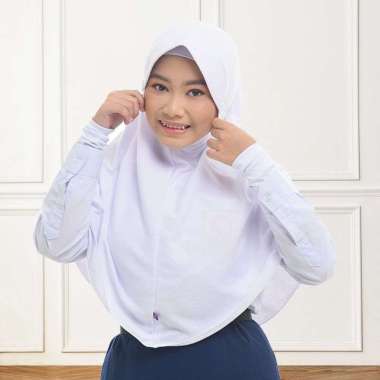 Jilbab Rabbani Innova Hijab Instant Asli Warna Basic Kerudung Rabani Ori M 100 Putih
