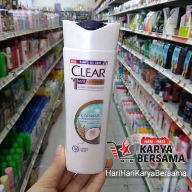 Promo Harga Clear Shampoo Coconut & Rice Freshness 160 ml - Blibli