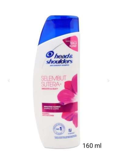 SHAMPO ANTI KETOMBE HEAD & SHOULDERS 160 ML SMOOTH & SILKY