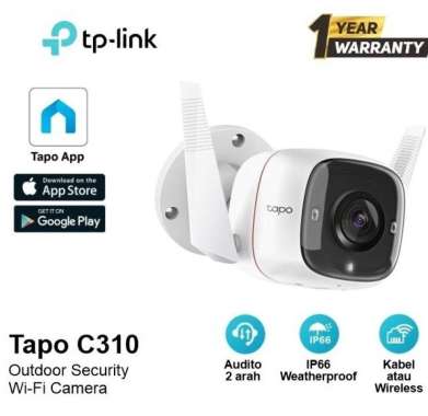 TP-Link Tapo C310 Wireless Security Camera Tapo C310 Original Garansi Resmi Tapo C310