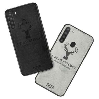 PROMO Case SAMSUNG GALAXY A21 2020 Softcase Deer Bermotif jeans New Casing SAMSUNG GALAXY A21 2020 S