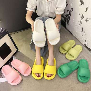 OEM SK-S48 Sandal EVA FLip Flop Tinggi Tidak Licin Selop Pria Wanita Sandal Pasangan / Comfortable T