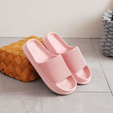 OEM ONE-S52 Sandal Slop Rumah Hotel Bahan Eva Sendal Karet Kamar Mandi Empuk Anti Slip Sandals Wanit