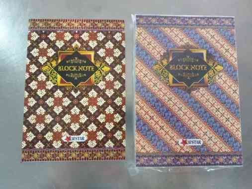 BLOCK NOTE NEWSTAR A5 BATIK