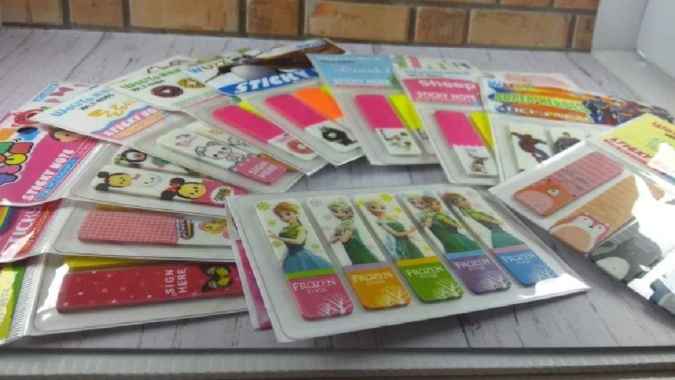 Post It Stick Marker PLASTIK Post it Motif Lucu Memo