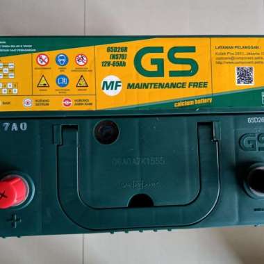 Aki Phanter/GS MF NS70/ GS NS 70 MF/ 65D26 / 65 AH Astra Otoparts
