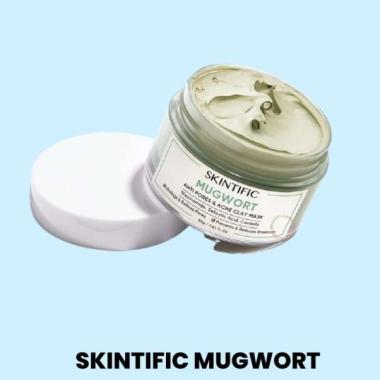 SKINTIFIC Mugwort Anti Pores & Acne Clay Mask | Skintific Mugwort Mask