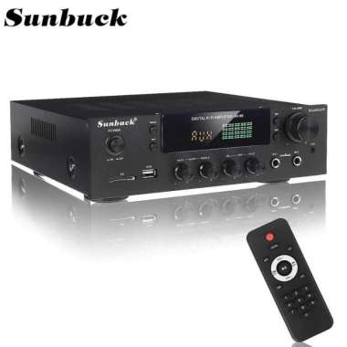 Sunbuck Audio Amplifier Bluetooth EQ Karaoke FM Radio 2000W AV-80