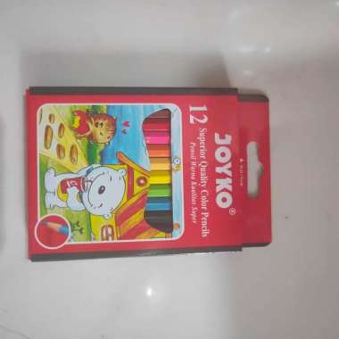 Pensil Warna 12 W Pendek