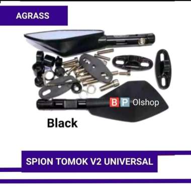 SPION TOMOK FULL CNC MODEL V2 KACA BIRU Hitam