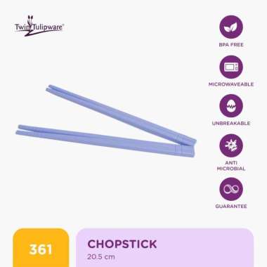 Sumpit Twin Tulipware Chopstick (set of 2) Avo Blue Diamond