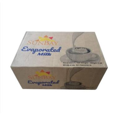 Sunbay Evaporated Milk [48 Tin]