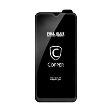 Copper Indonesia Glossy Tempered Glass Screen Protector for Oppo F11 [Full Glue] Oppo F11 Hitam