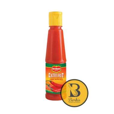 Del Monte Saus Sambal Ekstra Hot 140 ML / Saos Cabe Extra Hot Delmonte