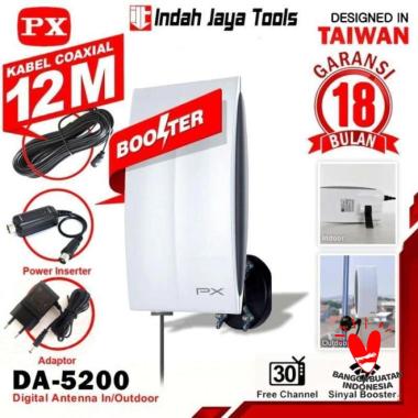 PX DA-5200 ANTENA TV Digital Indoor Outdoor Antene PX DA5200