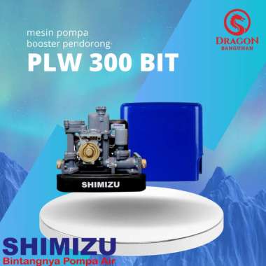 MESIN POMPA AIR PENDORONG BOOSTER PUMP SHIMIZU PLW-300 BIT