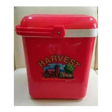 Lion Star Segi  Tahan Dingin Termos [10 Liter] MERAH