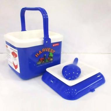 Lion Star Segi  Tahan Dingin Termos [10 Liter] BIRU