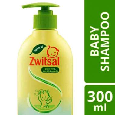 Zwitsal Natural Baby Shampoo Aloe Vera - Pump [300 mL]