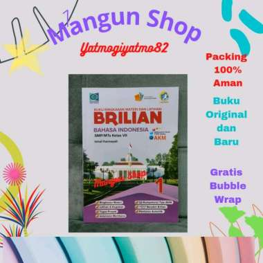 Buku Brilian Bahasa Indonesia AKM Kelas VII.7 SMP Kurikulum 2013 Edisi Revisi