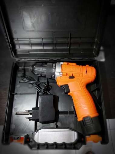BOR CORDLESS XENON 12v KOPER 1 BATERAI CHARGER DenganBubleWrap