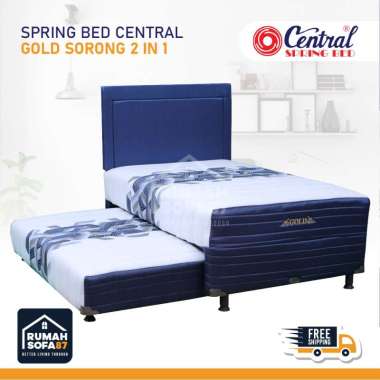Spring Bed Central Gold Sorong 2 in 1 120x200