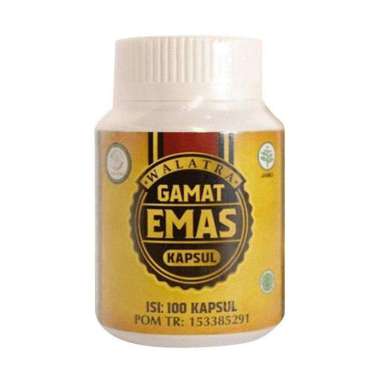 Jual Walatra Gamat Emas Kapsul Goldmax Untuk Kesehatan Tubuh Obat Herbal 100 Asli Online Harga Kualitas Terjamin Blibli Com