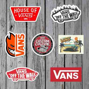 Stiker Pack Hypebeast - Vans [7 Pcs]