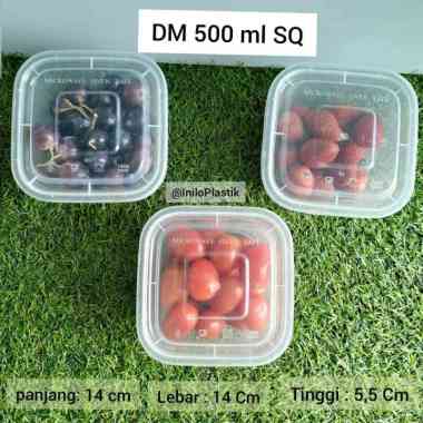 Thinwal DM 500ml SQ / Thinwall Kotak Plastik 500 ml