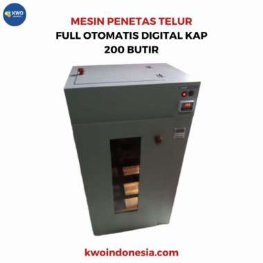 Mesin Tetas Telur Full Otomatis Kap 200 Butir - Kwo Indonesia