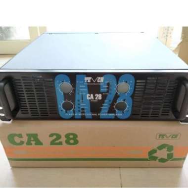 Box Power Amplifier CA-28 4 channel + pcb + knop