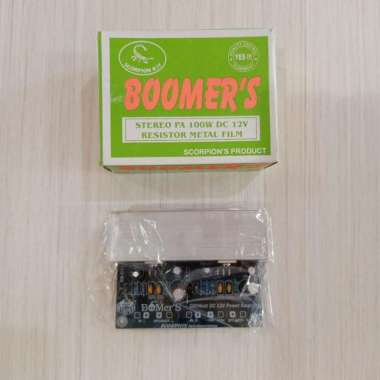 Kit / Rangkaian Stereo Power Ampli 100W