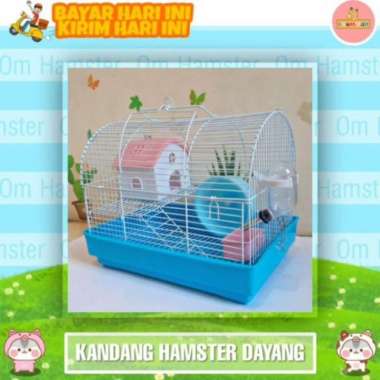 Kandang hamster besar jumbo 2 tingkat kualitas import