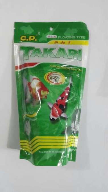 Pakan ikan Takari