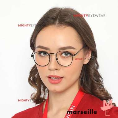 New! Frame Kacamata Blueray Photochromic - Marseille - Kacamata Minus + PhotoChromic