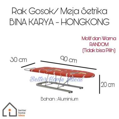 Meja Gosok Aluminium BINA KARYA - HONGKONG