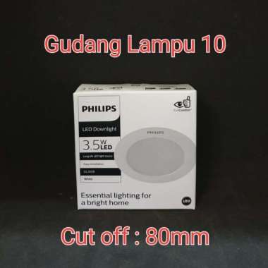 Lampu Downlight LED Philips Eridani 3,5 Watt DL190B 4000K