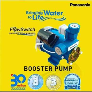 Pompa Booster Panasonic GA-125 FAK untuk Rumah Tangga Kecil