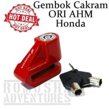 kunci gembok cakram motor original AHM Honda ADV PCX VARIO BEAT
