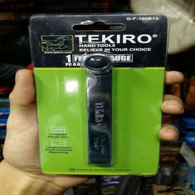 Thickness Gauge / Feeler Gauge / Puller TEKIRO FEELER GAUGE - Alat Ukur & Stel Klep Original Made In