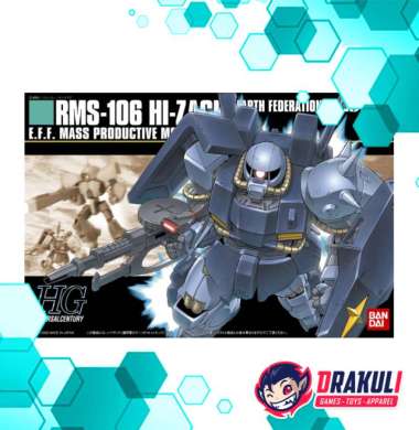 BANDAI Plamo HGUC RMS-106 HI-Zack Earth Federation Force