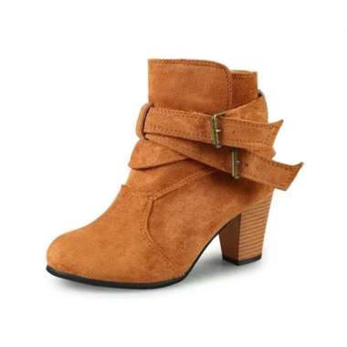 ARGA COLLECTION - No Brand Sepatu Boots Wanita Cewe Keren Korea Kekinian Maleoo Original // Sepatu B