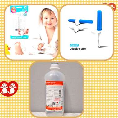 BabyAge Baby Nose Cleaner 100ml (cuci hidung bayi isi 2pc 10ML + PAKET CAIRAN INFUS N*ACL 500ML)