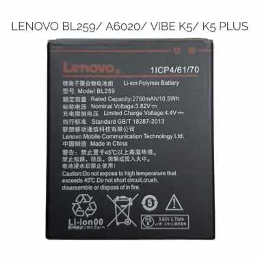 Jual Lenovo Battery For Lenovo Vibe K5 K5 Plus A6020 2750 Mah Online Oktober 2020 Blibli Com
