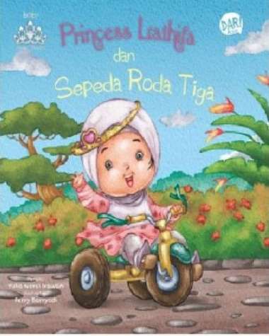 Mizan Buku Anak Bbw Princess Lathifa Dan Sepeda Roda Tiga Boardbook  Multicolor